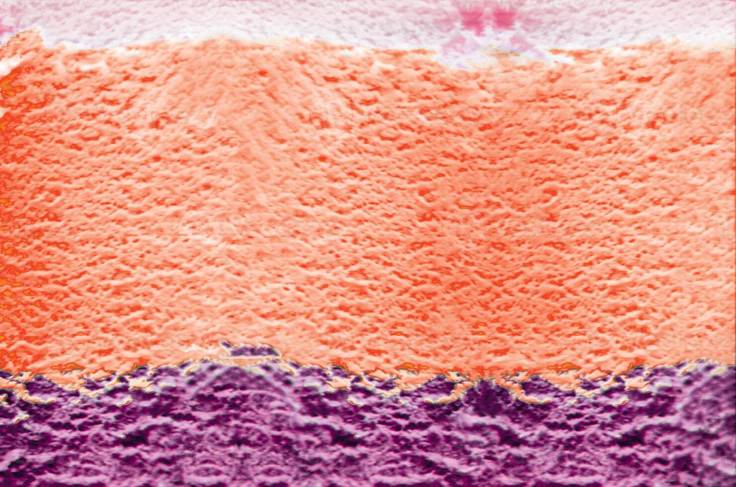 Closeup shot of an Ice cream with three different flavor photo