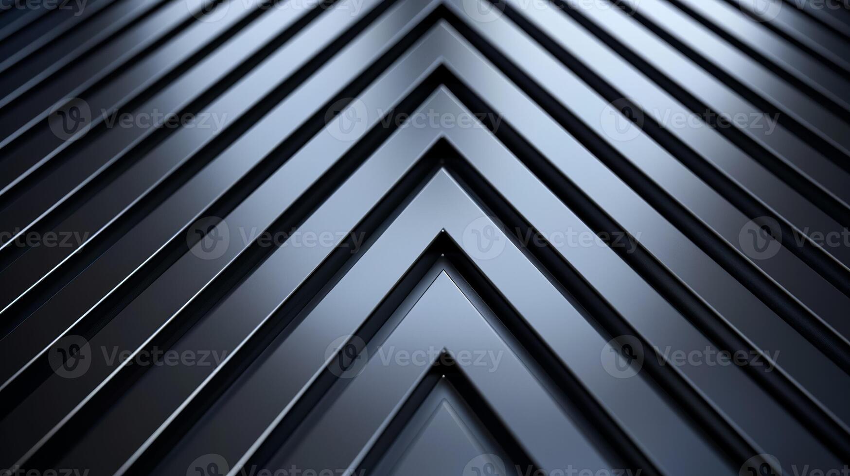 Abstract metal background with geometric patterns and metallic shine chrome and silver colors photo