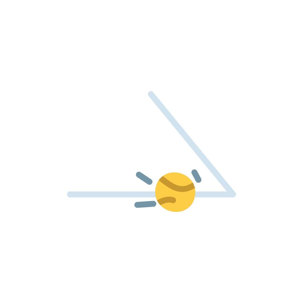 volleyball in icon vector