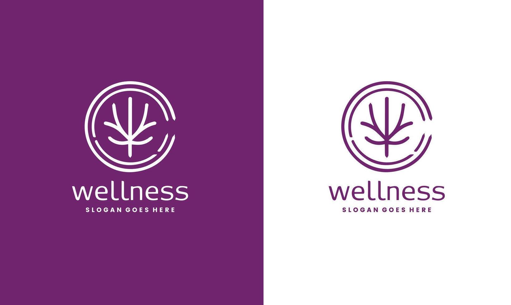 yoga and wellness logo with creative line art. Pro and Pro SVG vector