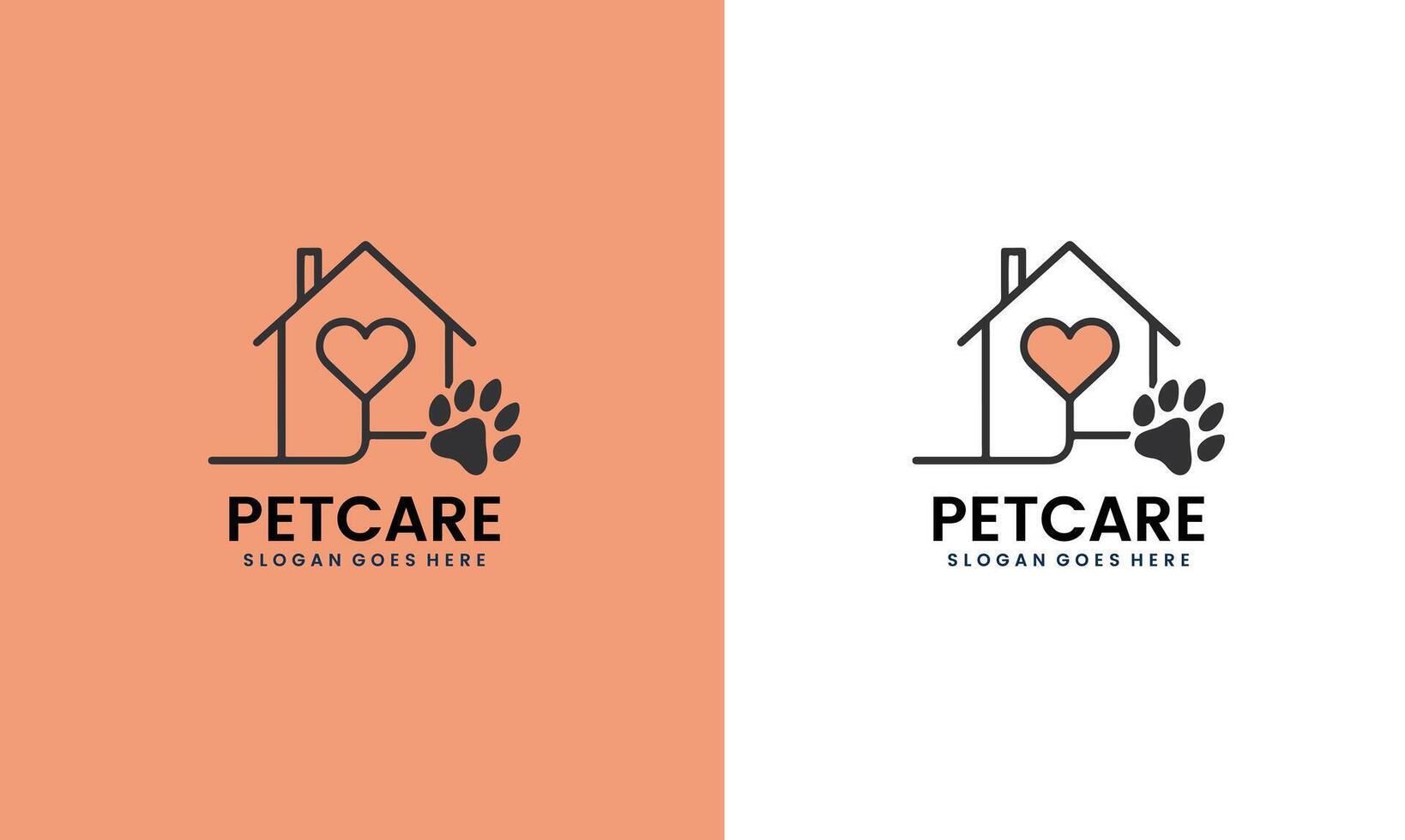 Animal and Pet Logo Design Template Pro . vector