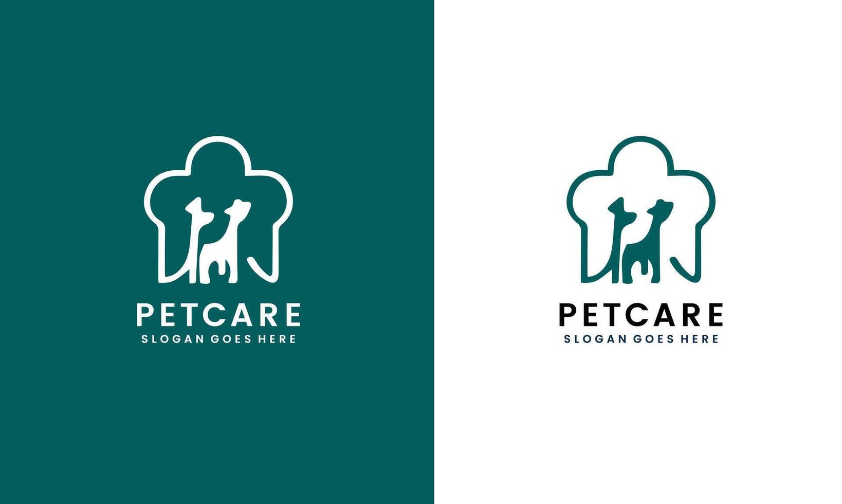 Animal and Pet Logo Design Template Pro . vector