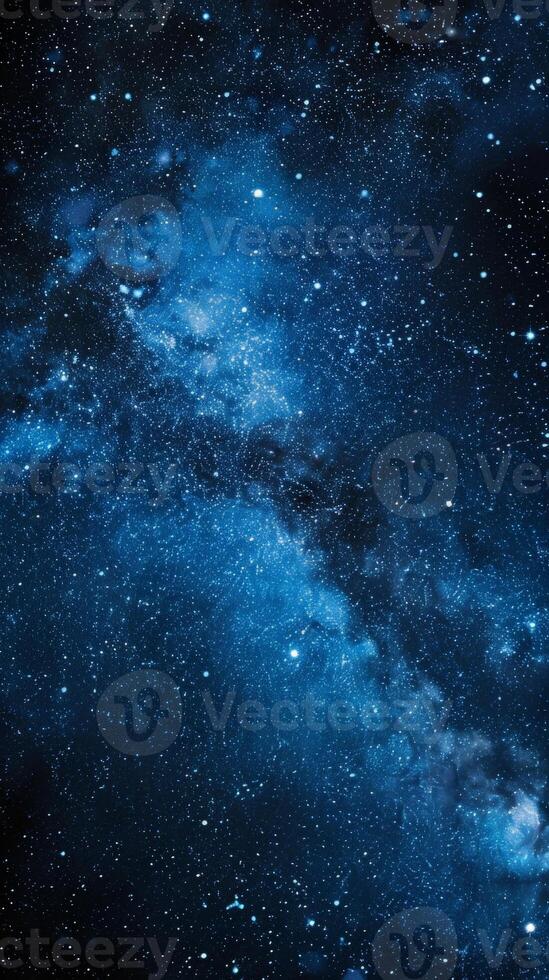A mesmerizing night sky filled with stars and nebulae photo