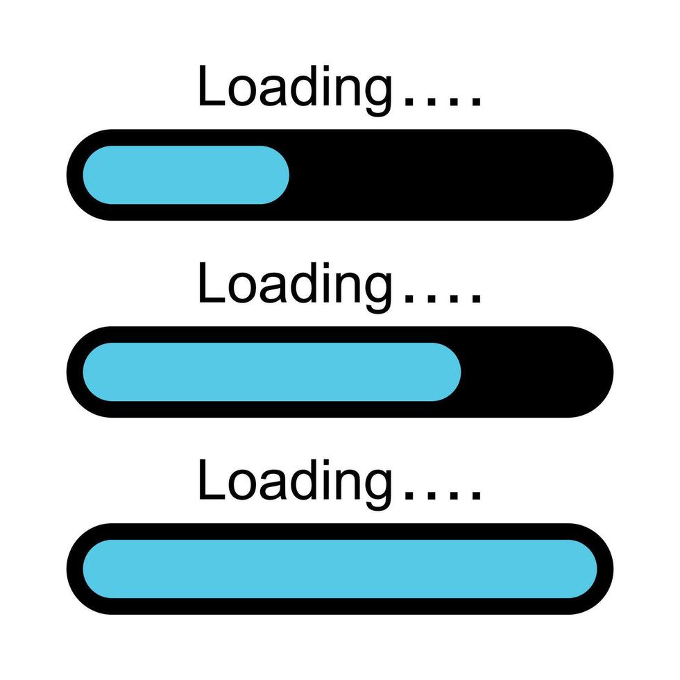 Loading icon design illustration vector