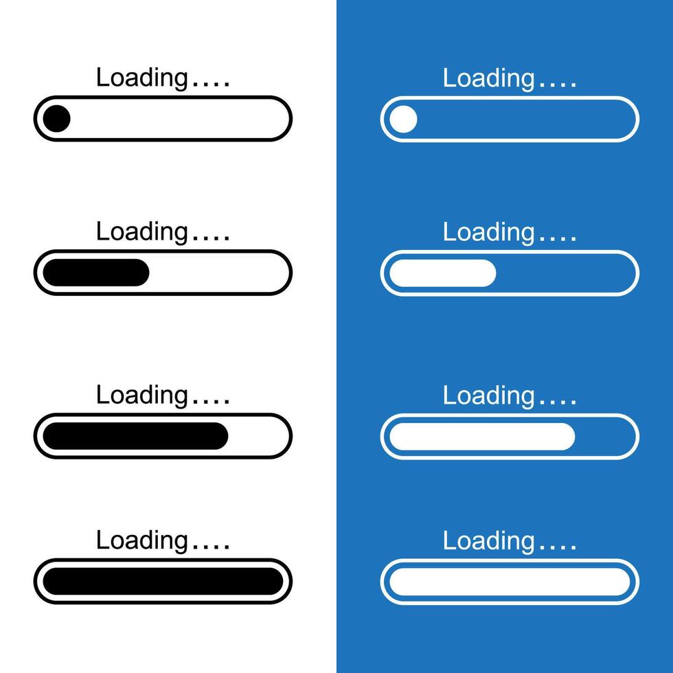 Loading icon design illustration vector