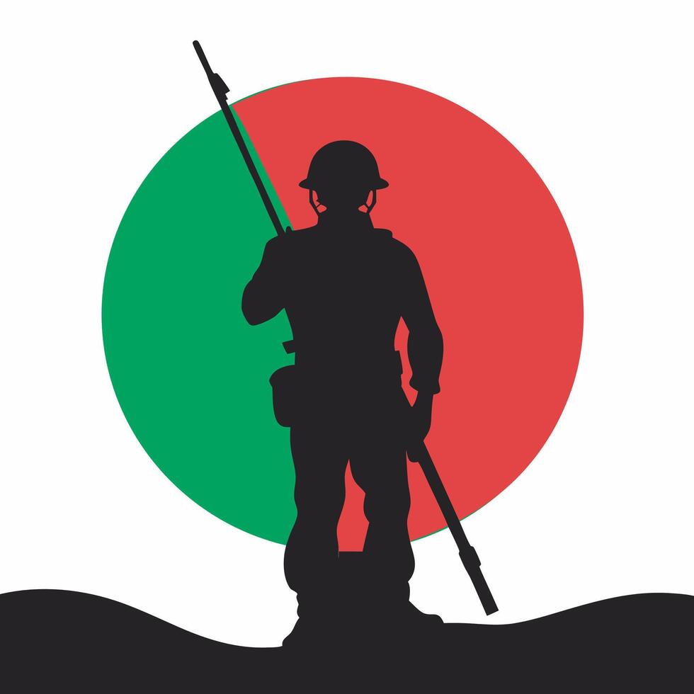Victory day of bangladesh vector