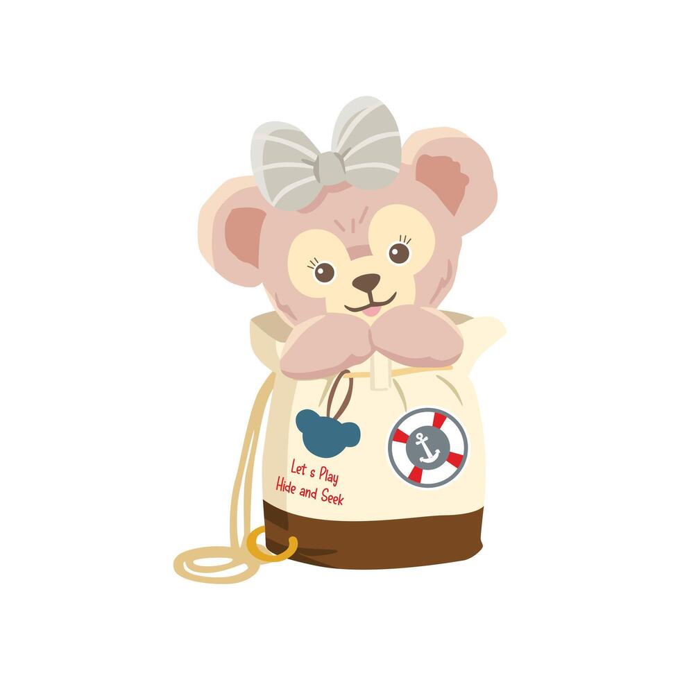 Shellie May Cartoon vector