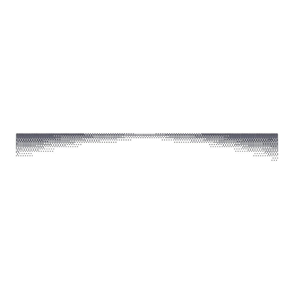 Set of grainy noise and stipple shadow dots with gradient edges. Flat illustration isolated on white background. vector