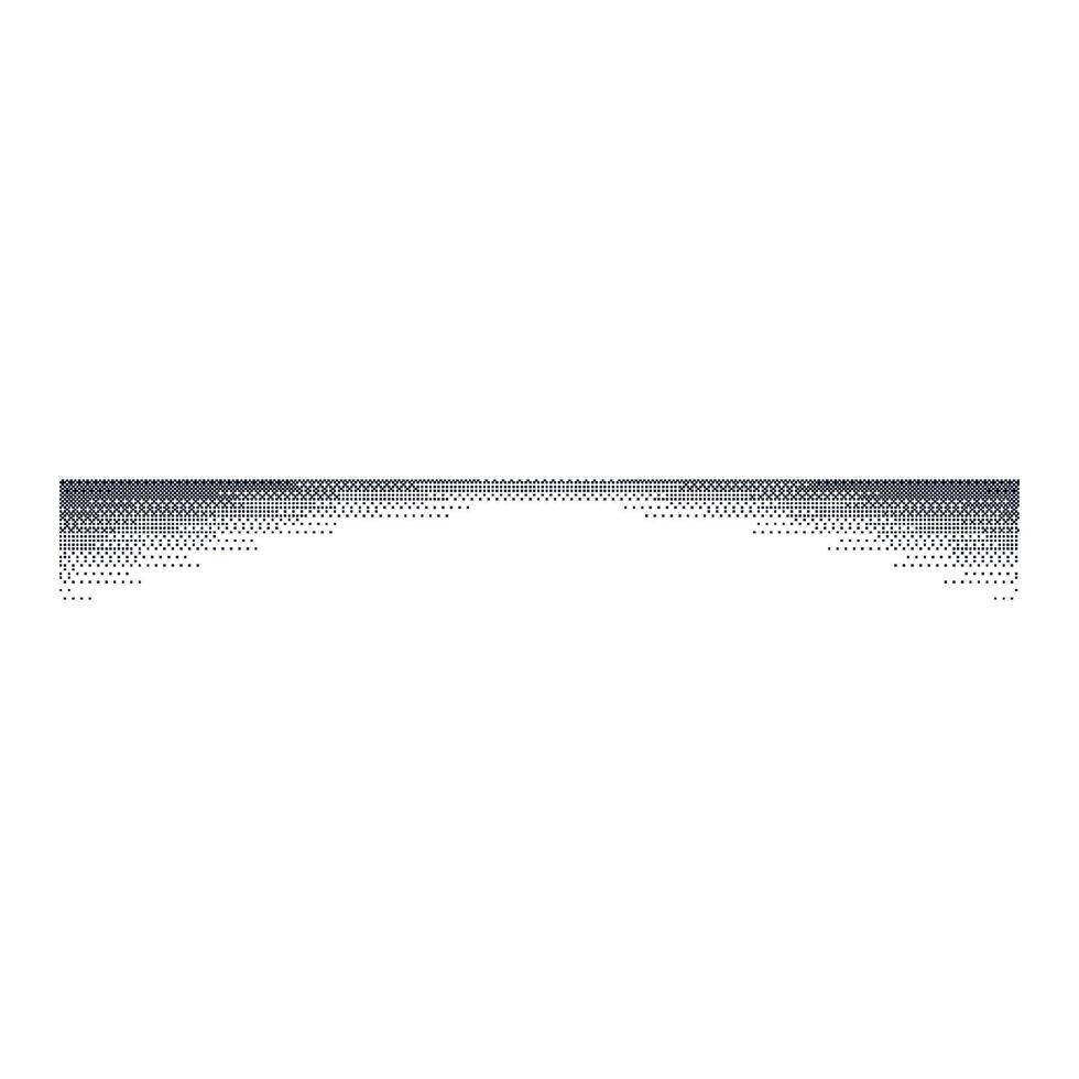 Set of grainy noise and stipple shadow dots with gradient edges. Flat illustration isolated on white background. vector
