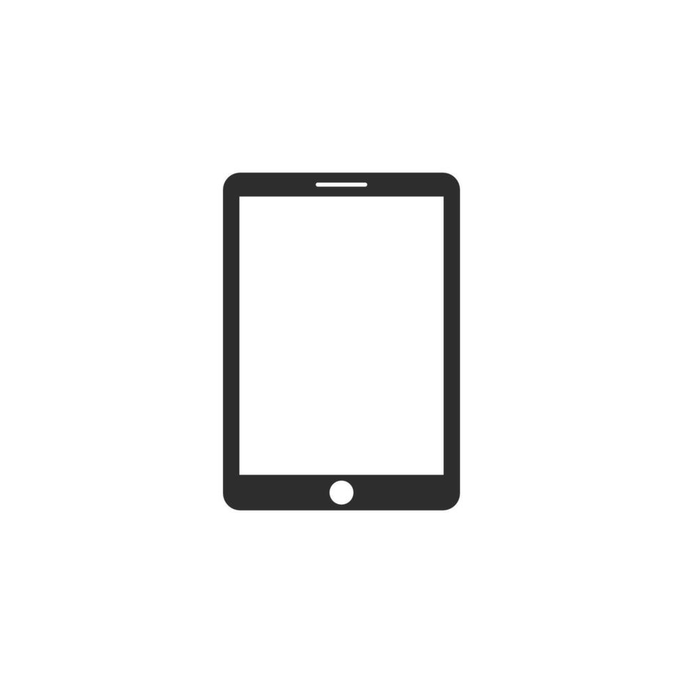 Gadget icon graphic design template. Tablet device icon vector