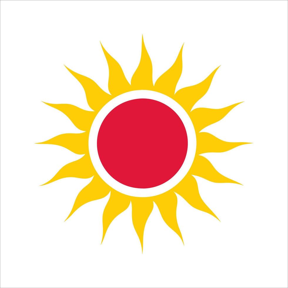 sun illustration design vector
