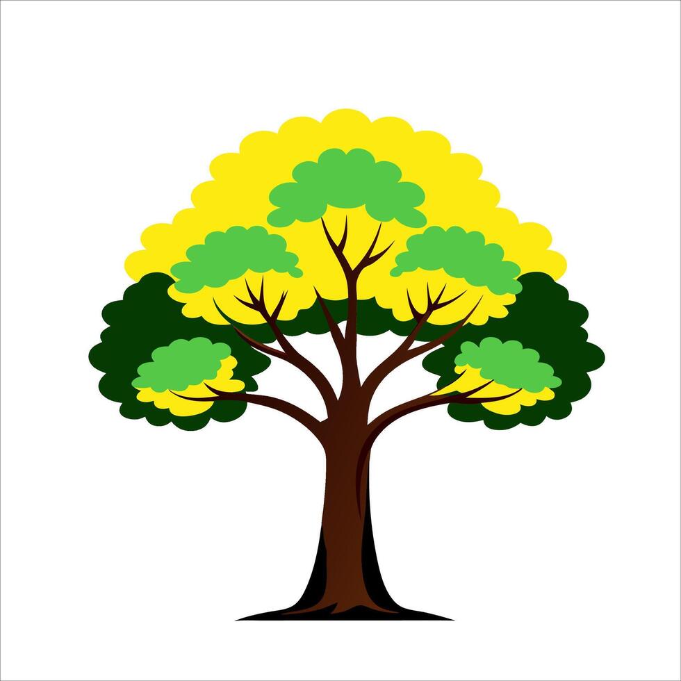 Tree illustration design vector