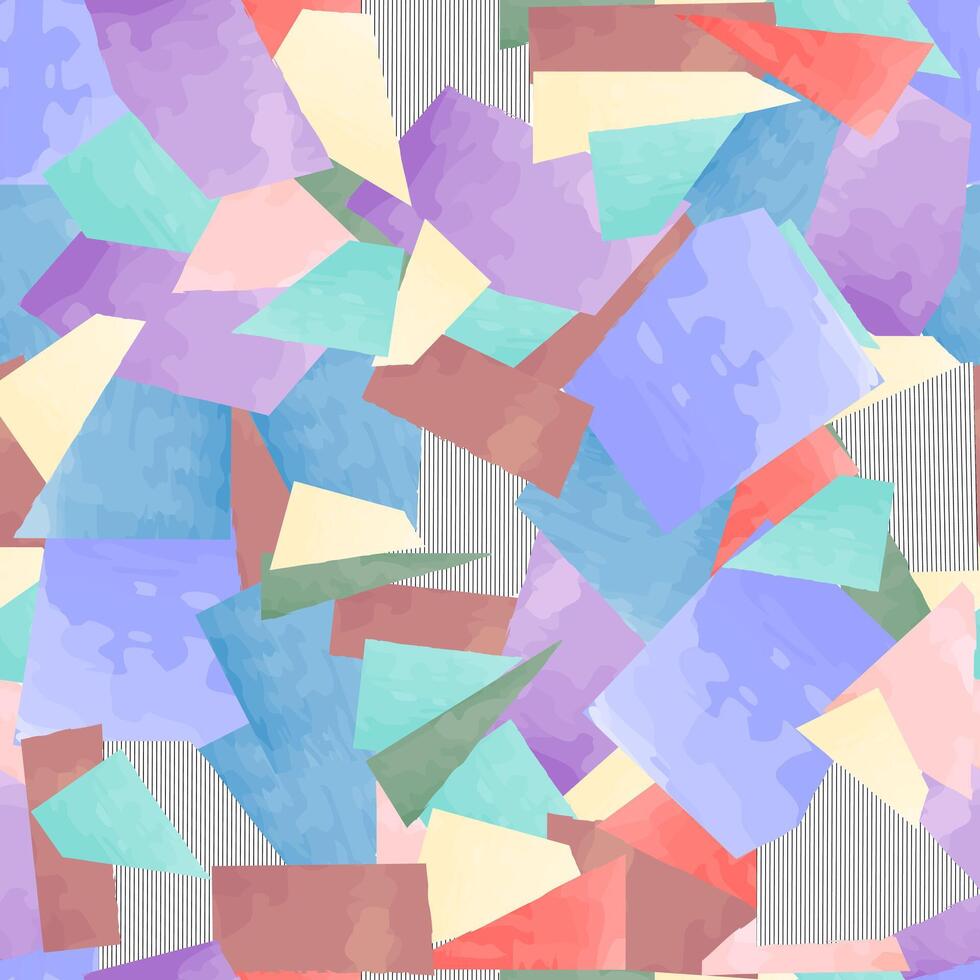 seamless abstract pattern with blue and pink background. vector