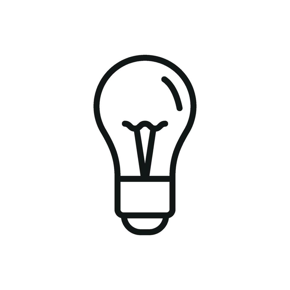 Light bulb icon design templates simple and modern vector