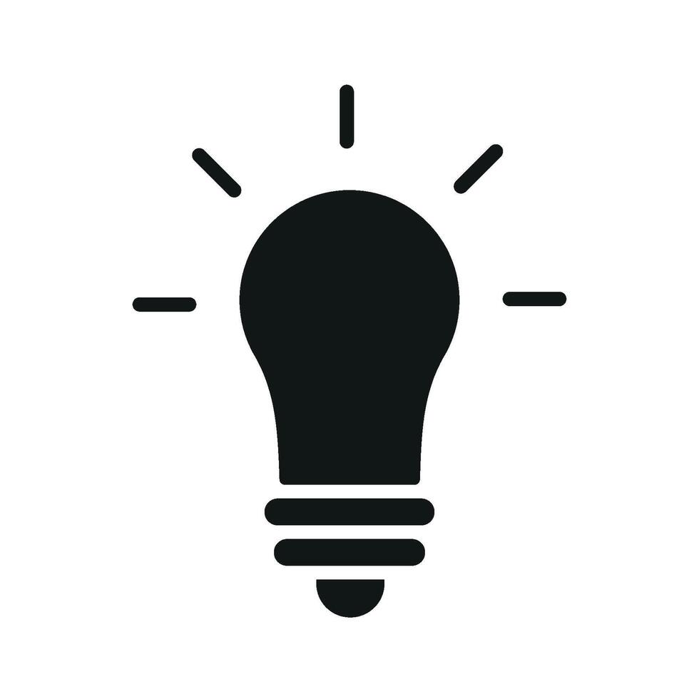 Light bulb icon design templates simple and modern vector
