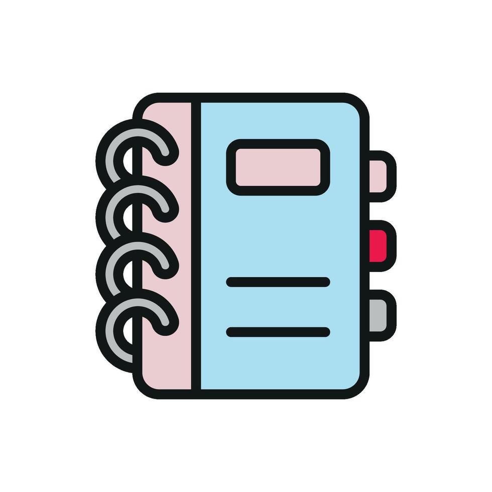 Binder icon design templates simple and modern vector
