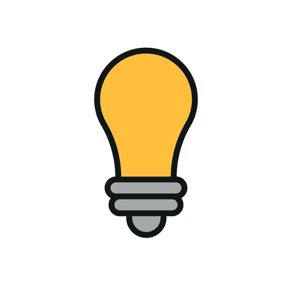Light bulb icon design templates simple and modern vector