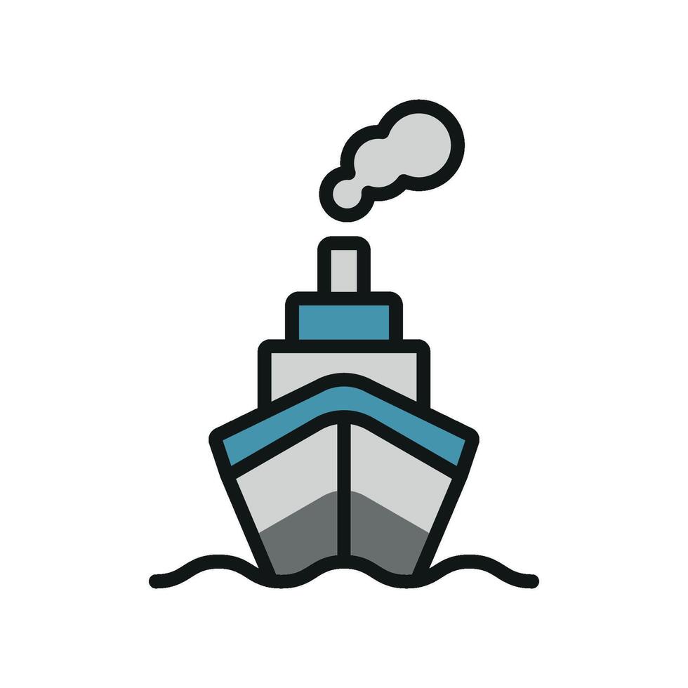 Ship icon design templates simple and modern vector