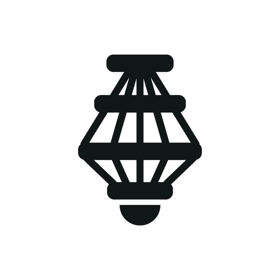 Chandeliers icon design templates simple and modern vector