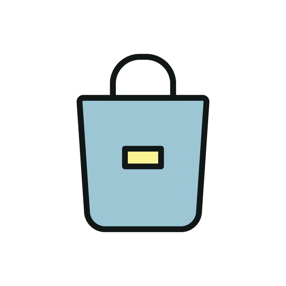Bag icon design templates simple and modern vector