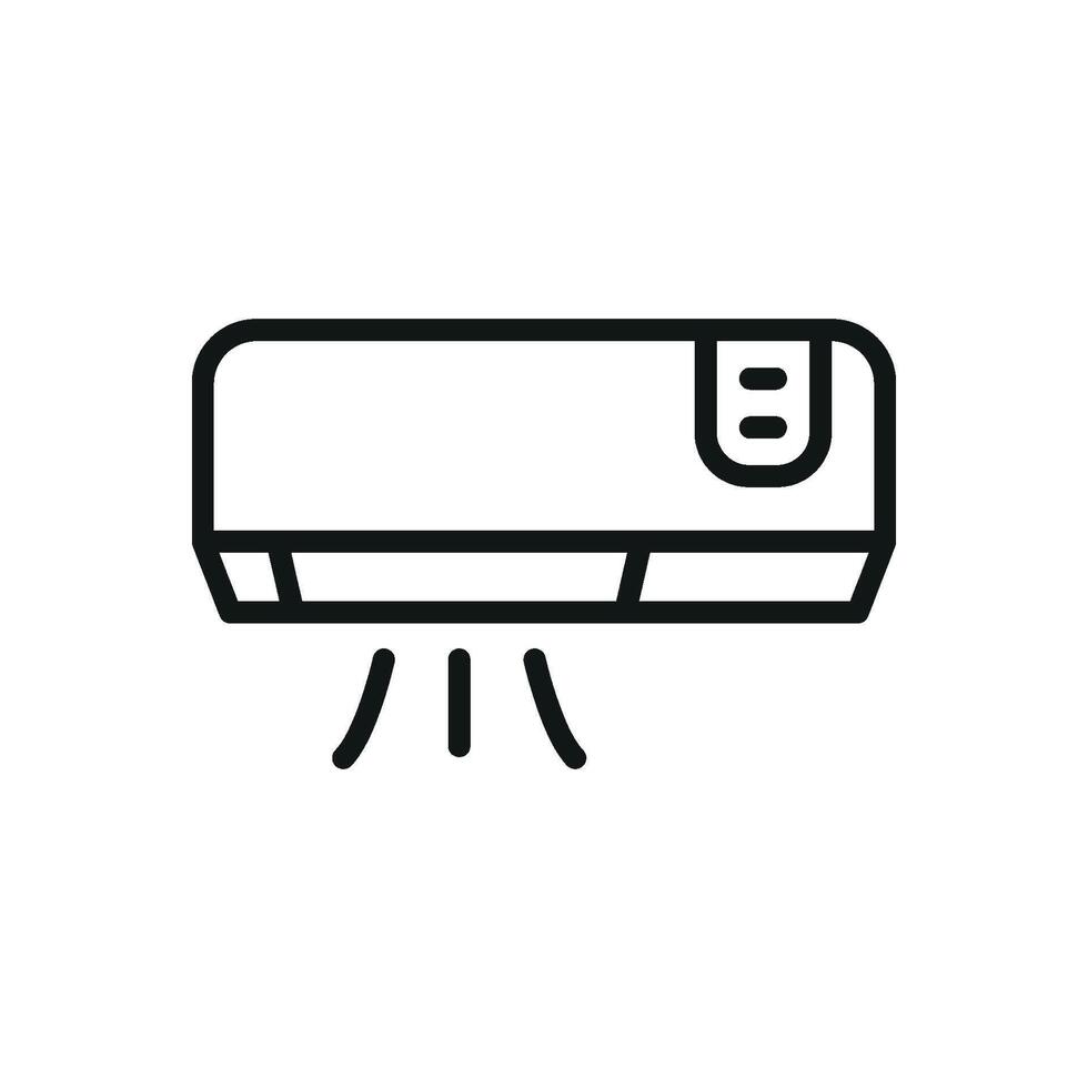 Air conditioner icon design templates simple and modern vector