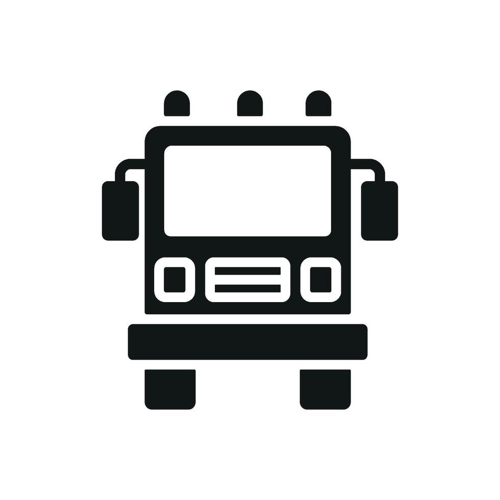 Fire truck icon design templates simple and modern vector