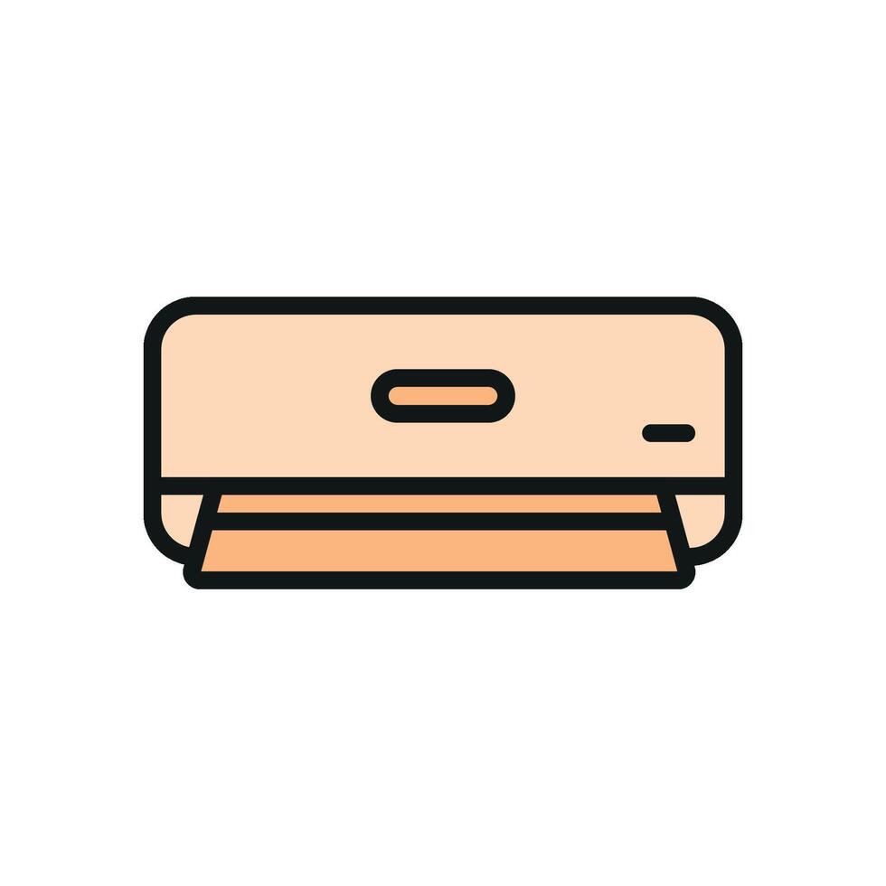 Air conditioner icon design templates simple and modern vector