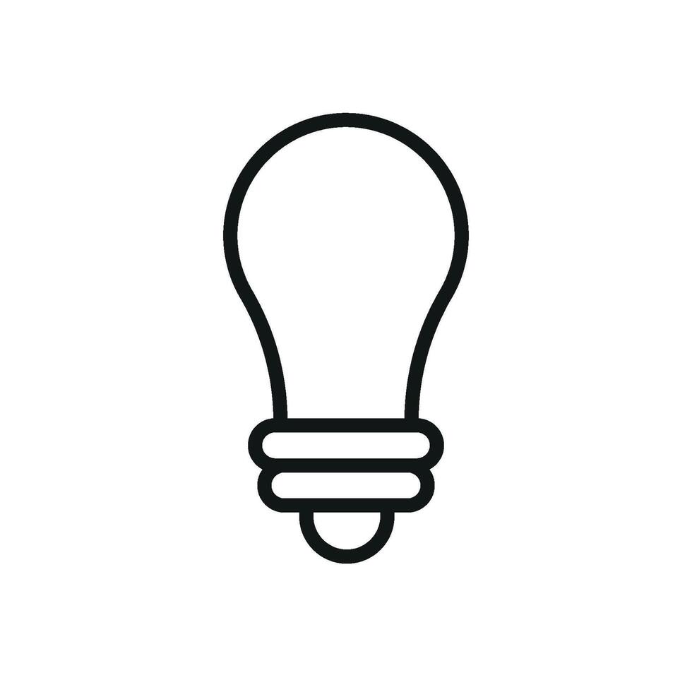 Light bulb icon design templates simple and modern vector