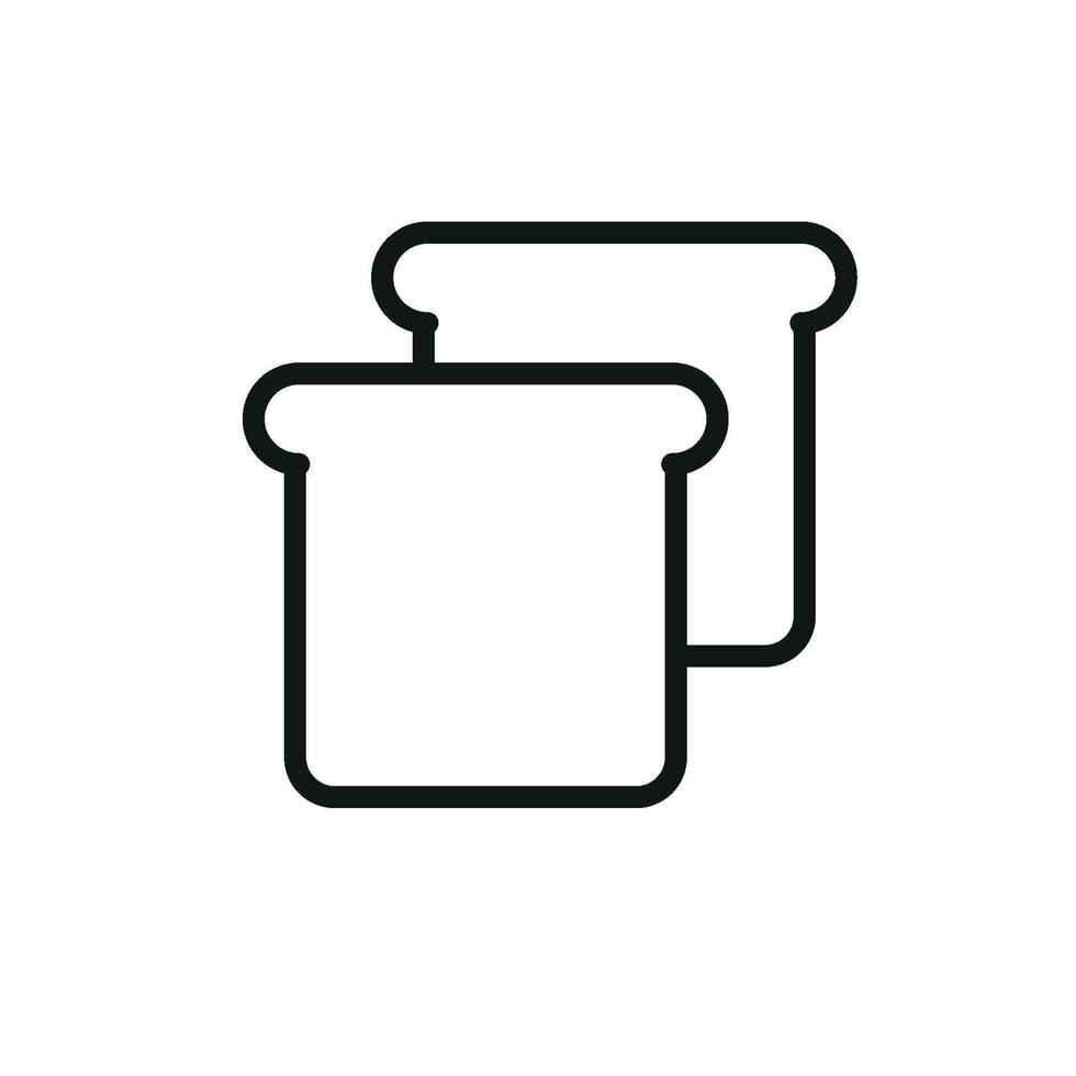 Bread icon design templates simple and modern vector