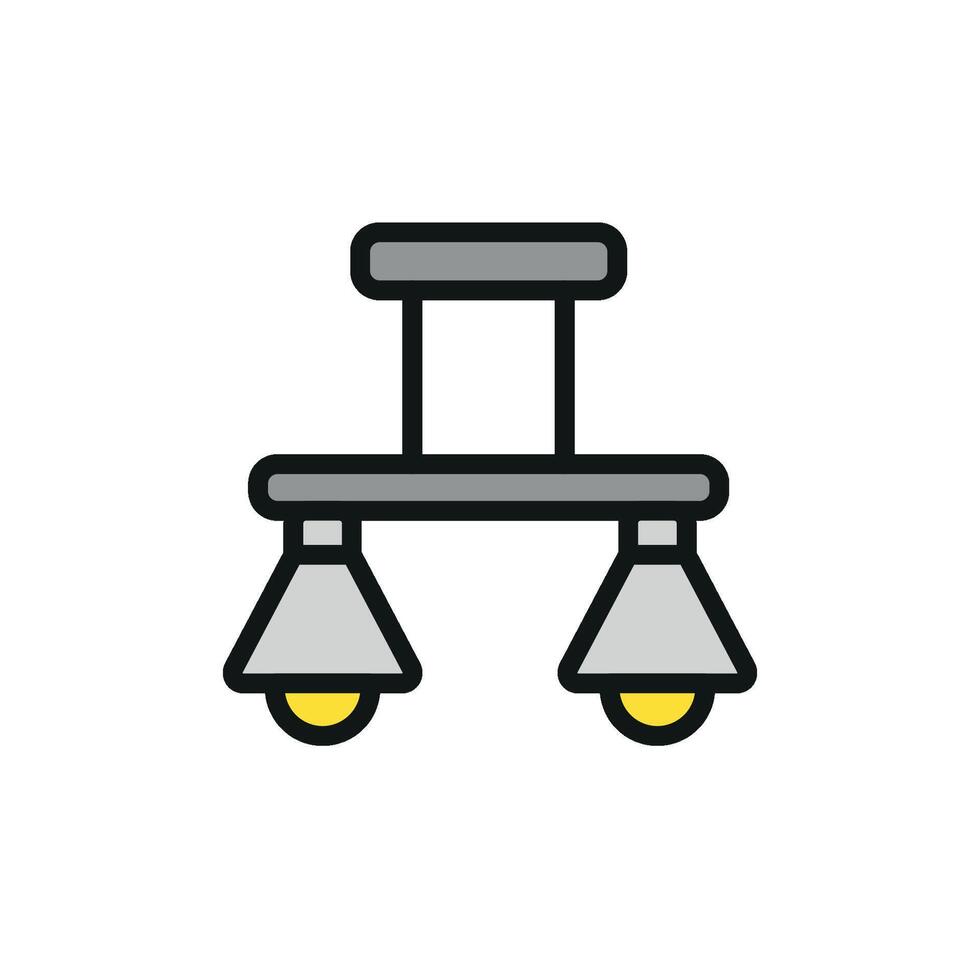 Chandeliers icon design templates simple and modern vector