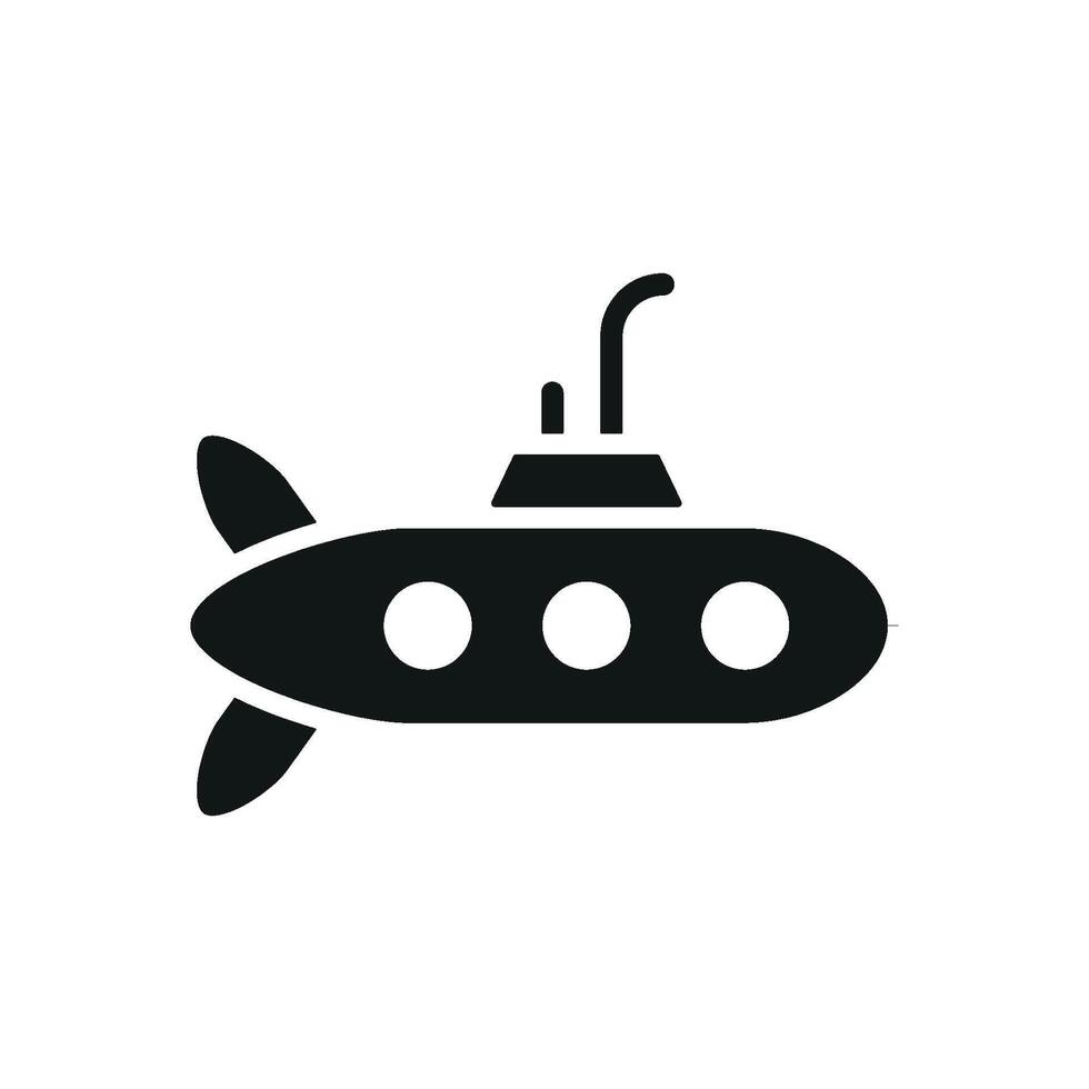 Submarine icon design templates simple and modern vector