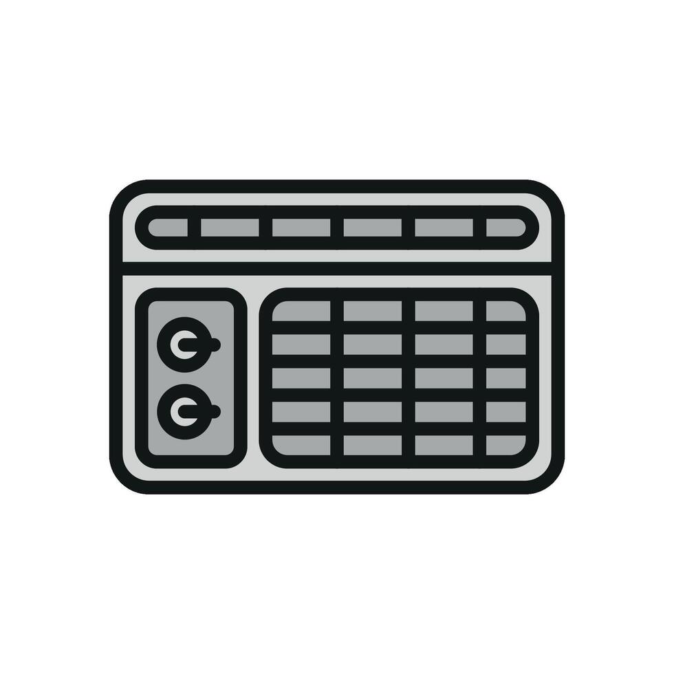 Air conditioner icon design templates simple and modern vector