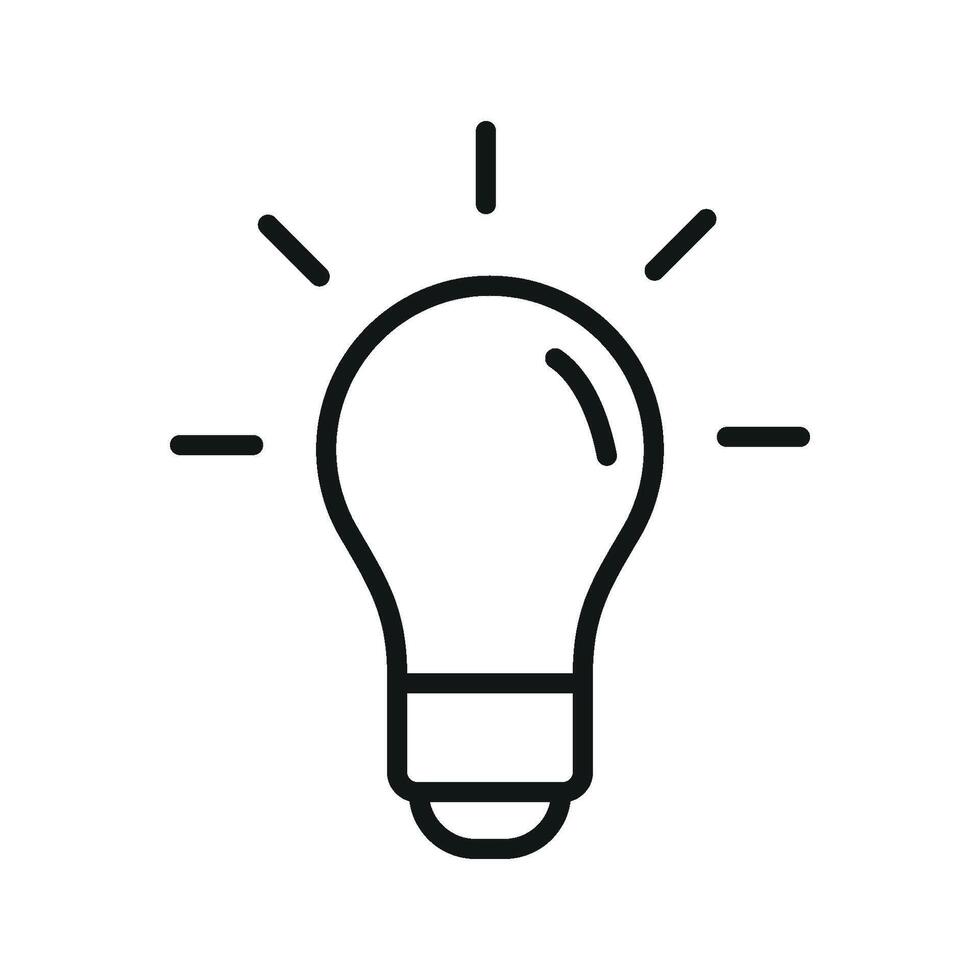 Light bulb icon design templates simple and modern vector