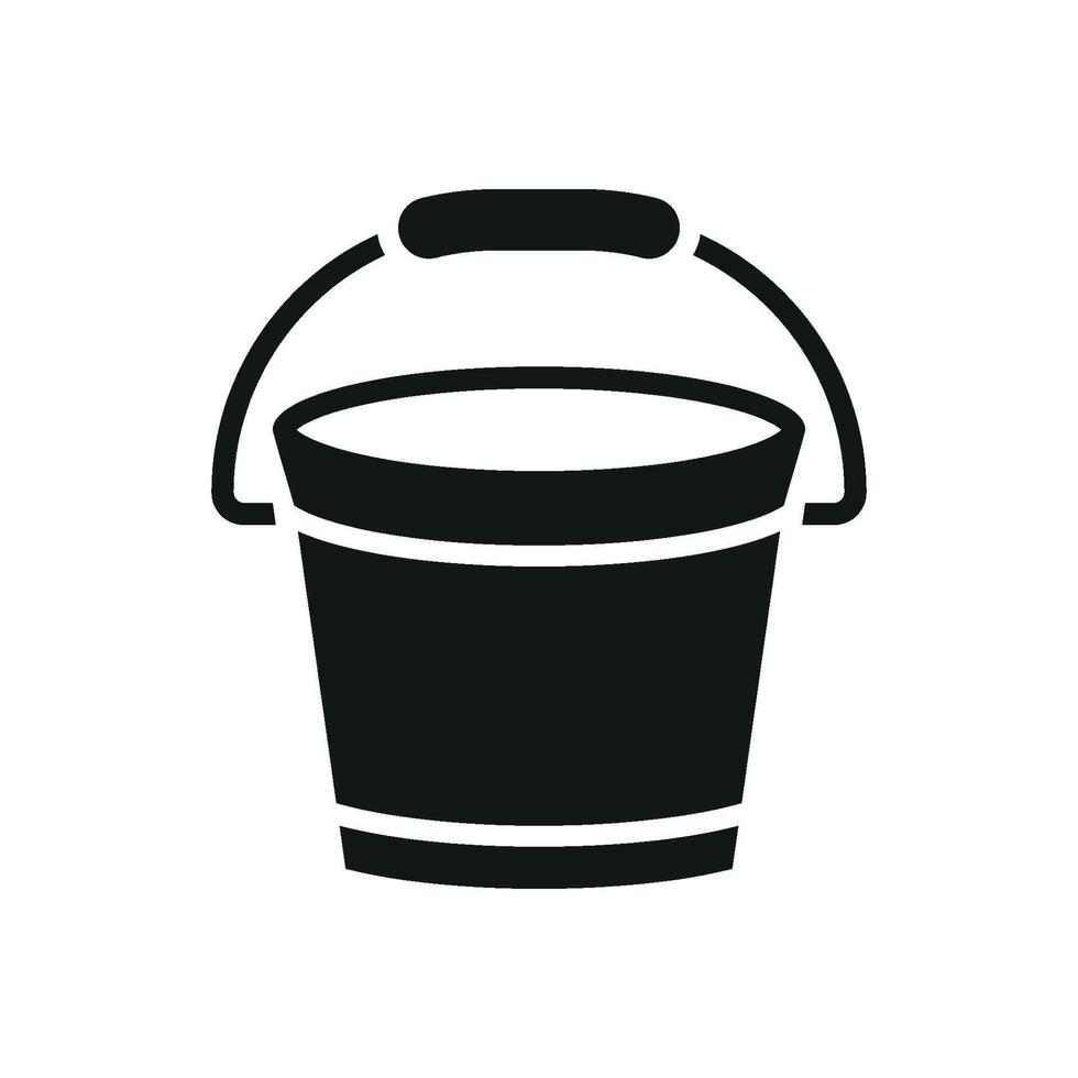 Bucket icon design templates simple and modern vector