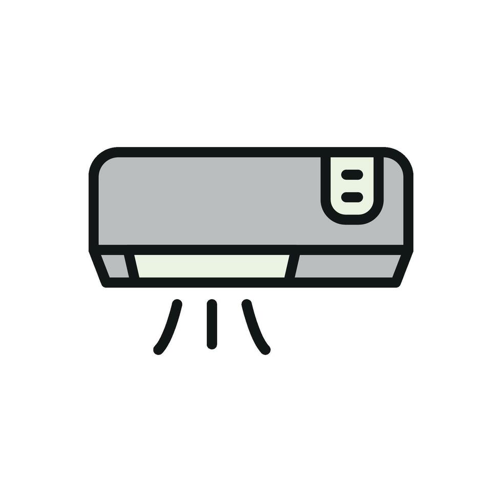 Air conditioner icon design templates simple and modern vector