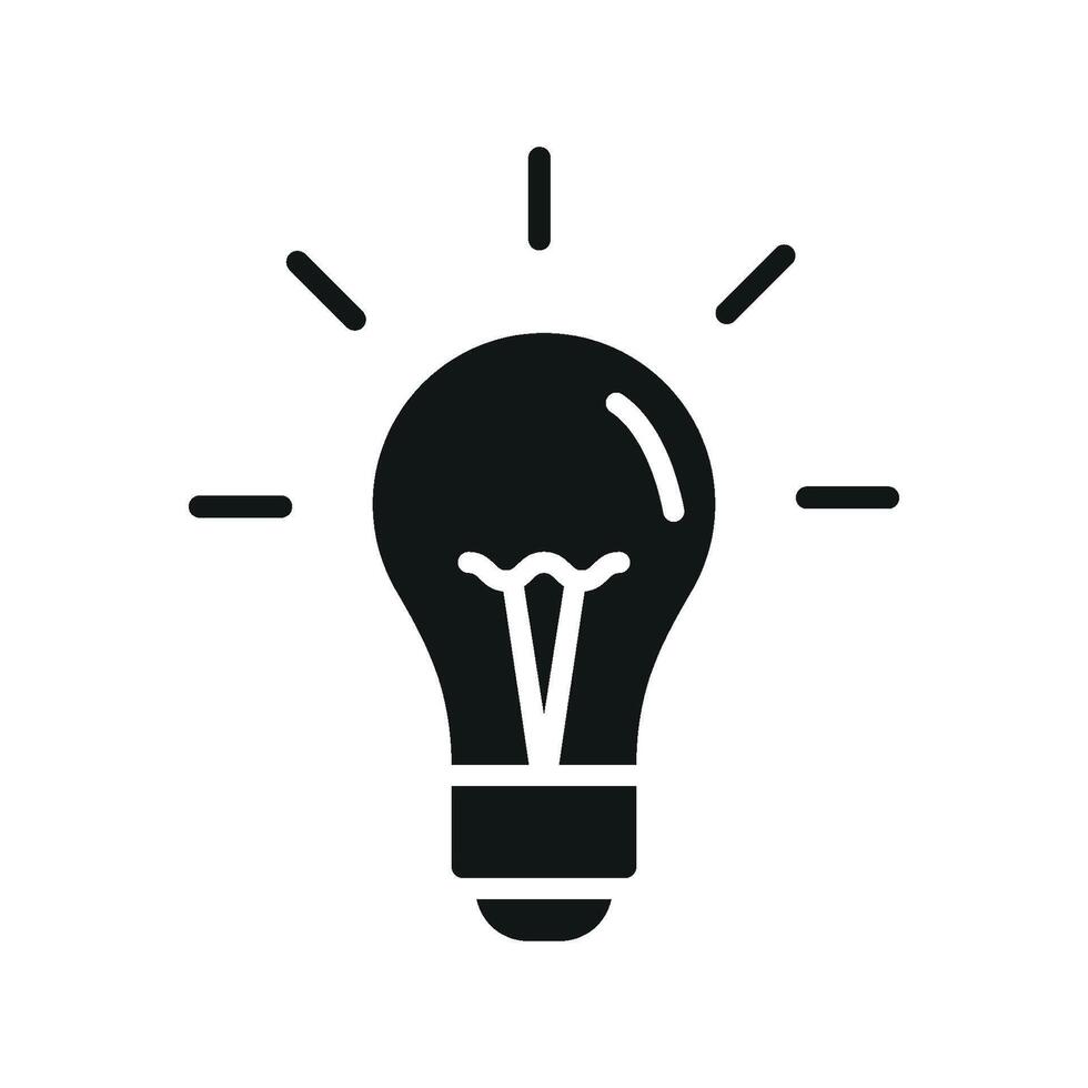 Light bulb icon design templates simple and modern vector