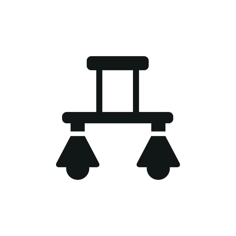 Chandeliers icon design templates simple and modern vector