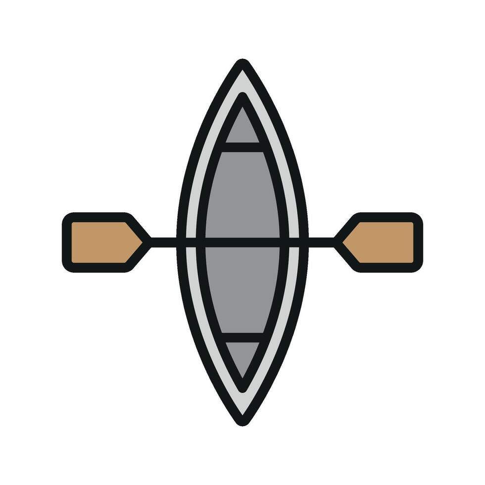 Canoe icon design templates simple and modern vector