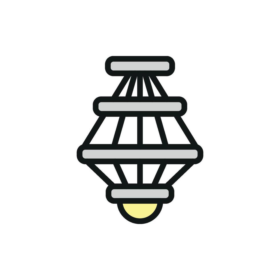 Chandeliers icon design templates simple and modern vector