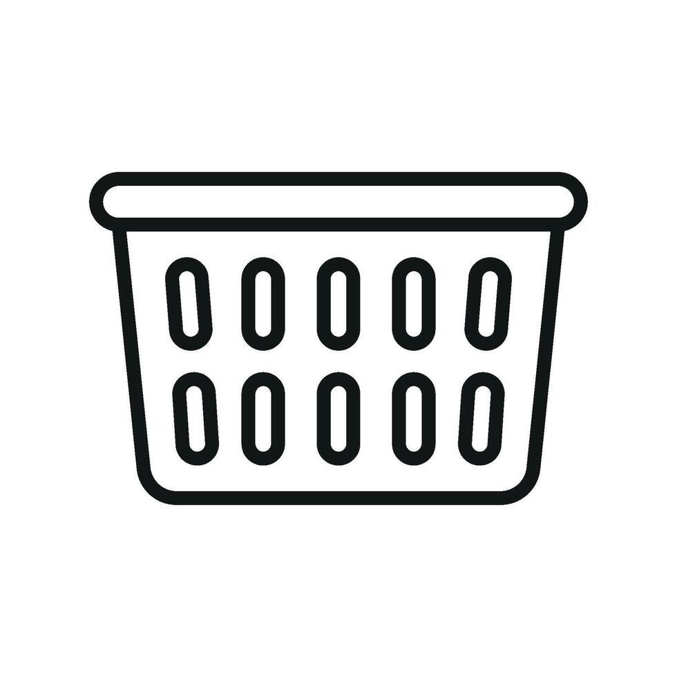 Laundry basket icon design templates simple and modern vector