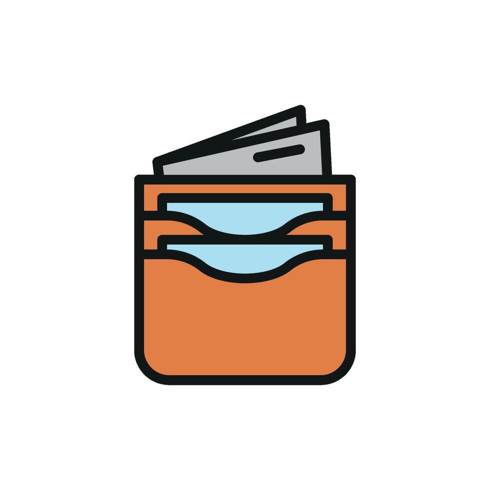 Wallet icon design templates simple and modern vector