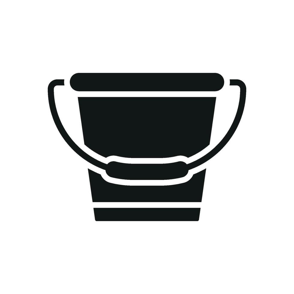 Bucket icon design templates simple and modern vector
