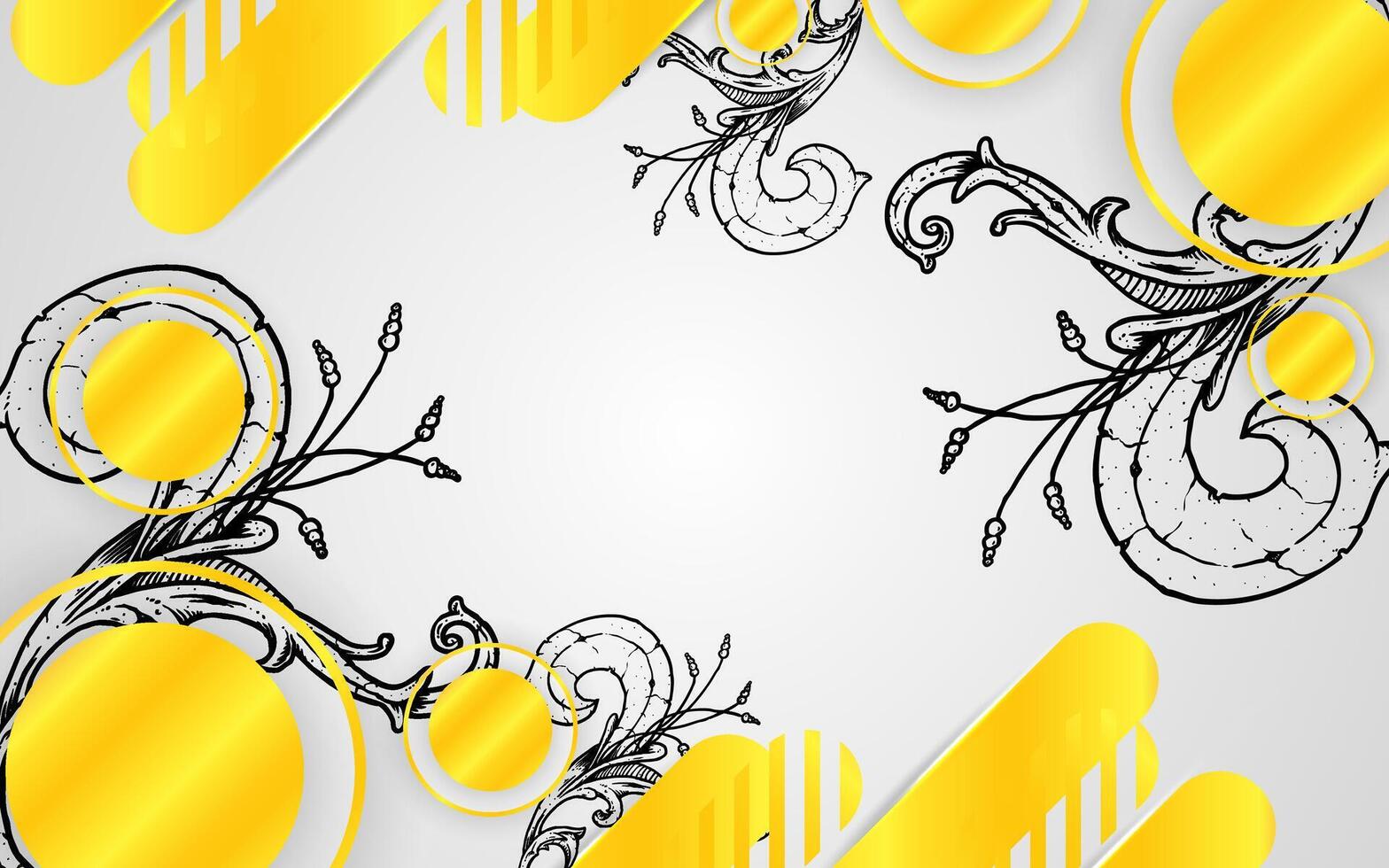 Gold abstract background vector