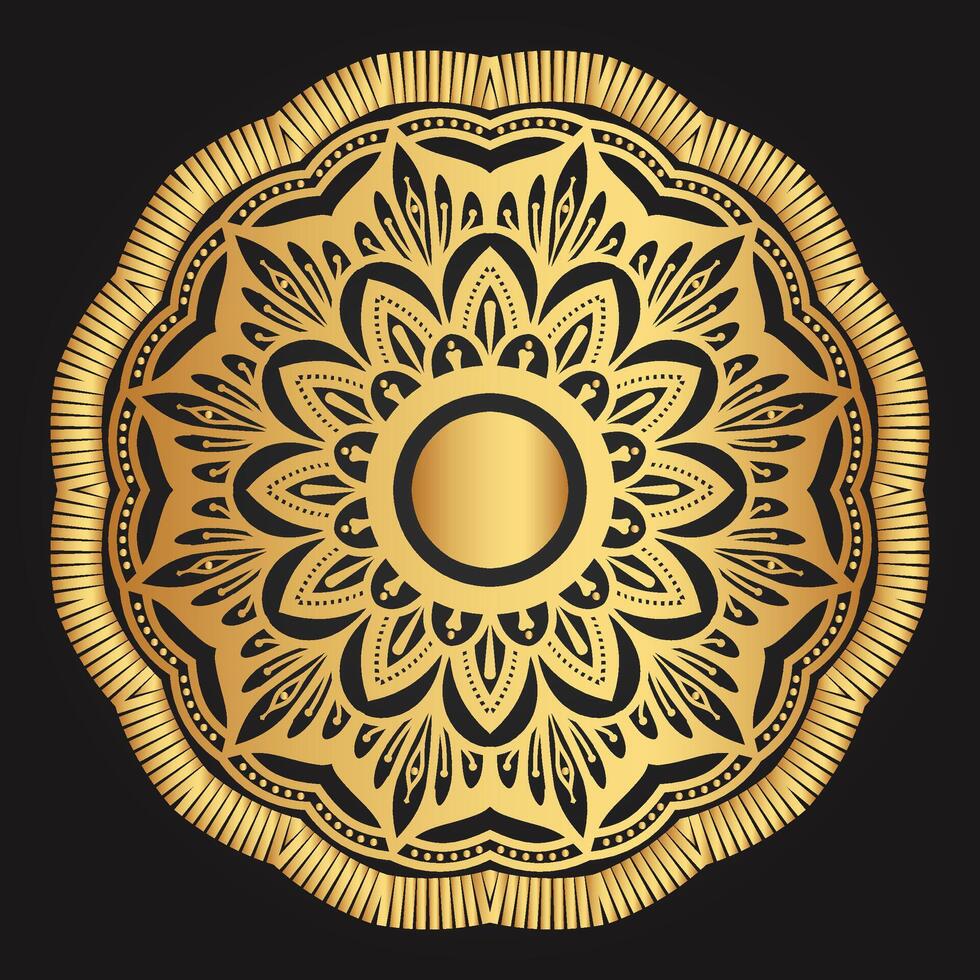 Simple Mandala Design vector