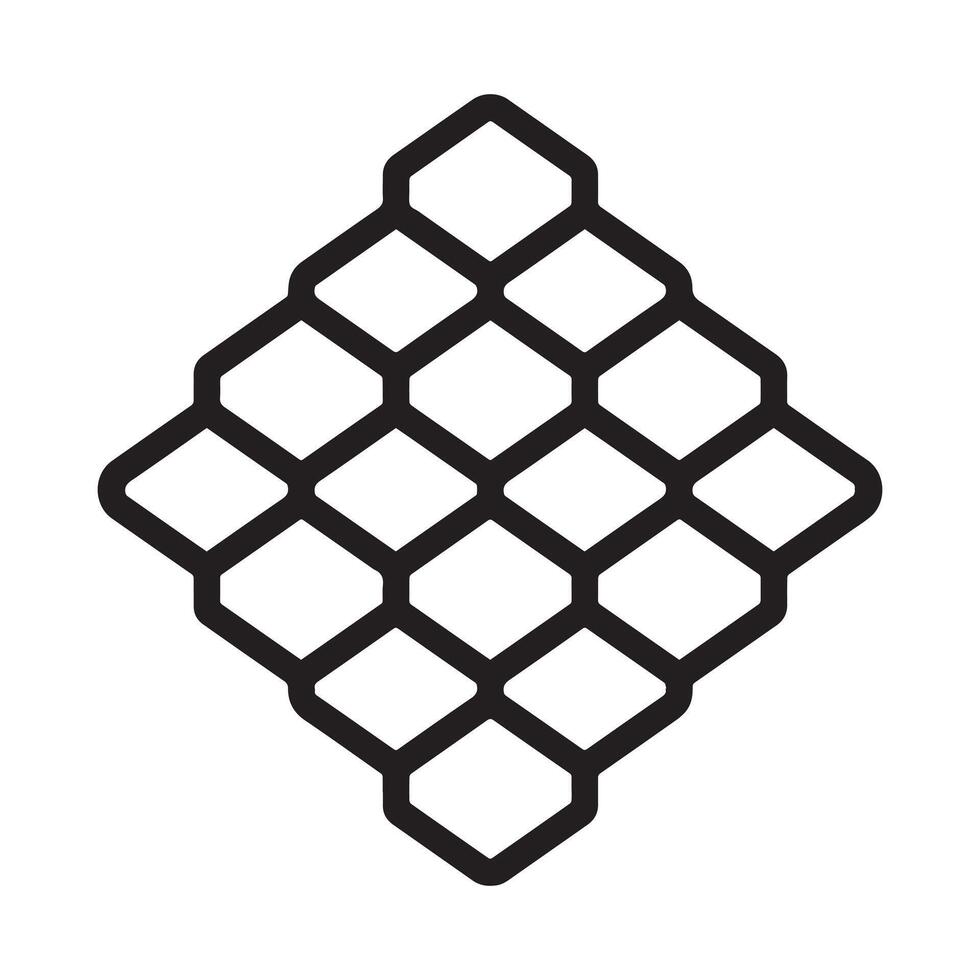 Bee Clipart - honeycomb logo illustration in black and white vector