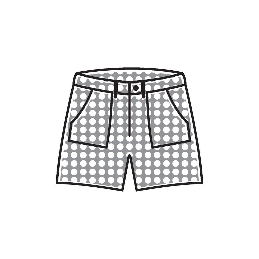 shorts icon design vector
