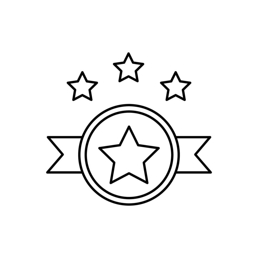 trusted concept line icon. Simple element illustration. trusted concept outline symbol design. vector