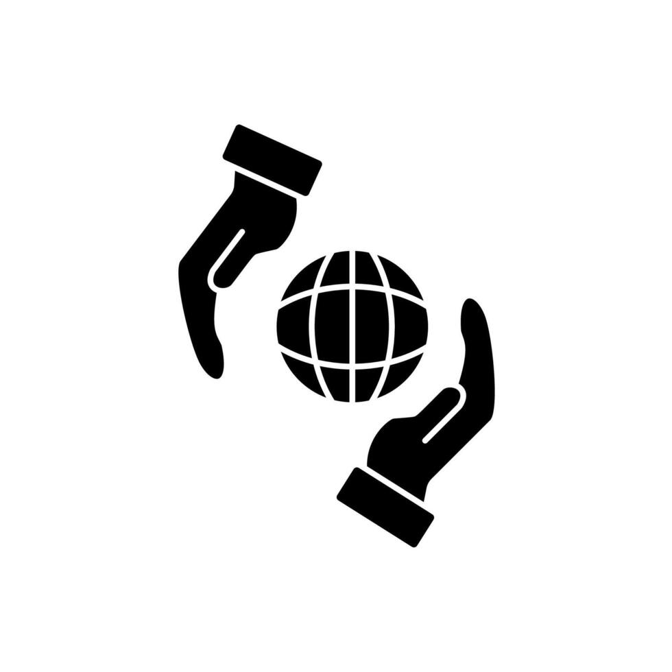 responsibility concept line icon. Simple element illustration. responsibility concept outline symbol design. vector