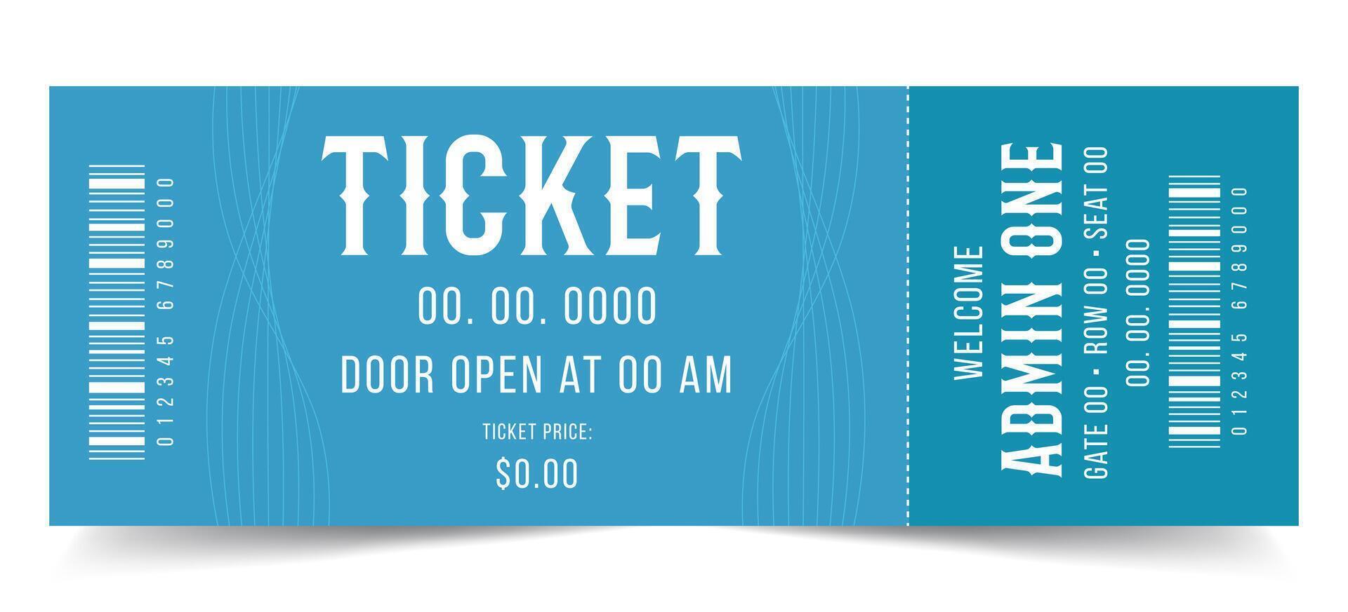 Ticket sample design. party, event, festival gold ticket, Invite ticket for casino club, shopping ticket vector