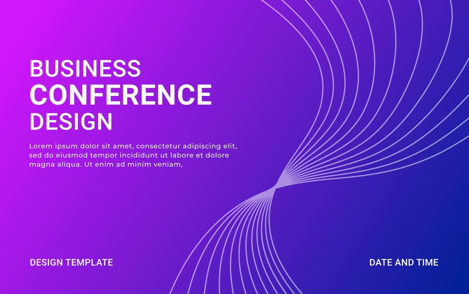 Abstract technology business conference science design template. Flyer poster business background, Digital corporate design vector